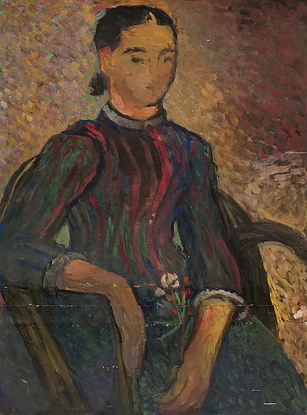 [ART-Jamini Roy] A Girl (88x66)